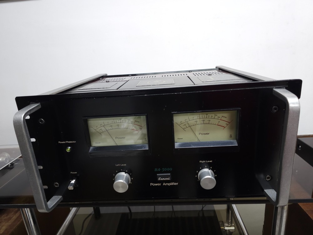 Sansui BA-5000 Stereo Power Amplifier Serviced Operational