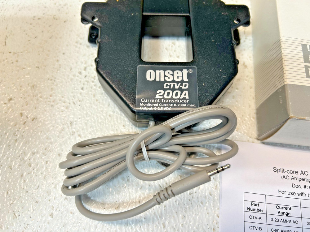 onset CTV-D 200A Current Transducer
