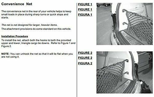 Rear Trunk Envelope Style Web Mesh Cargo Net For BUICK ENCLAVE 2008-2017 New