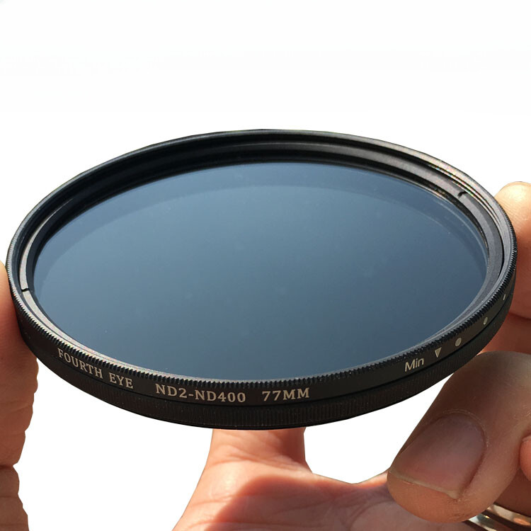 ND2-400 Neutral Density ND Filter Variable Adjustable Optical Glass Lens37-105mm