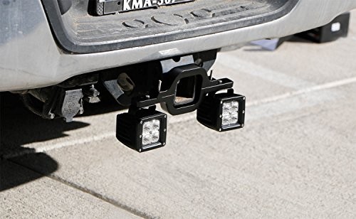 Tow Hitch Mounting Bracket Compatible With Dual LED Backup Reverse