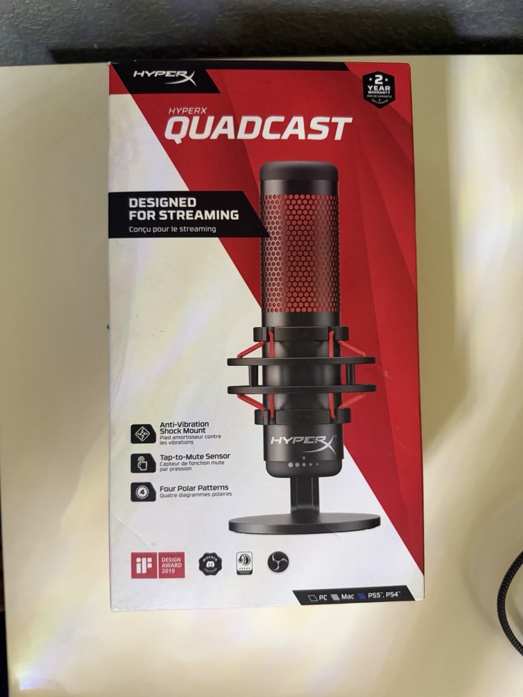 HyperX QuadCast - USB Condenser Gaming Microphone for PC 2