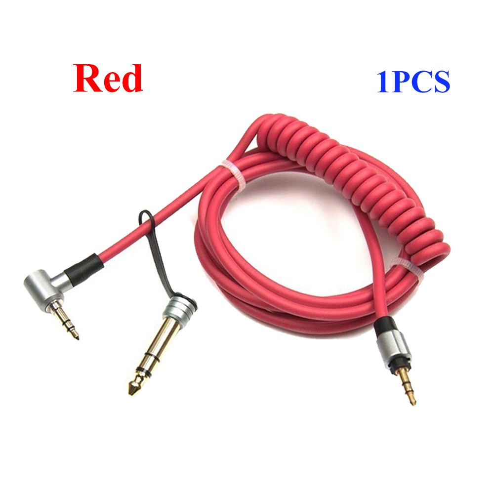 Cable Dr Shape Aux Replacement Pro Wire For Beats Detox Dre By Audio Cord Red