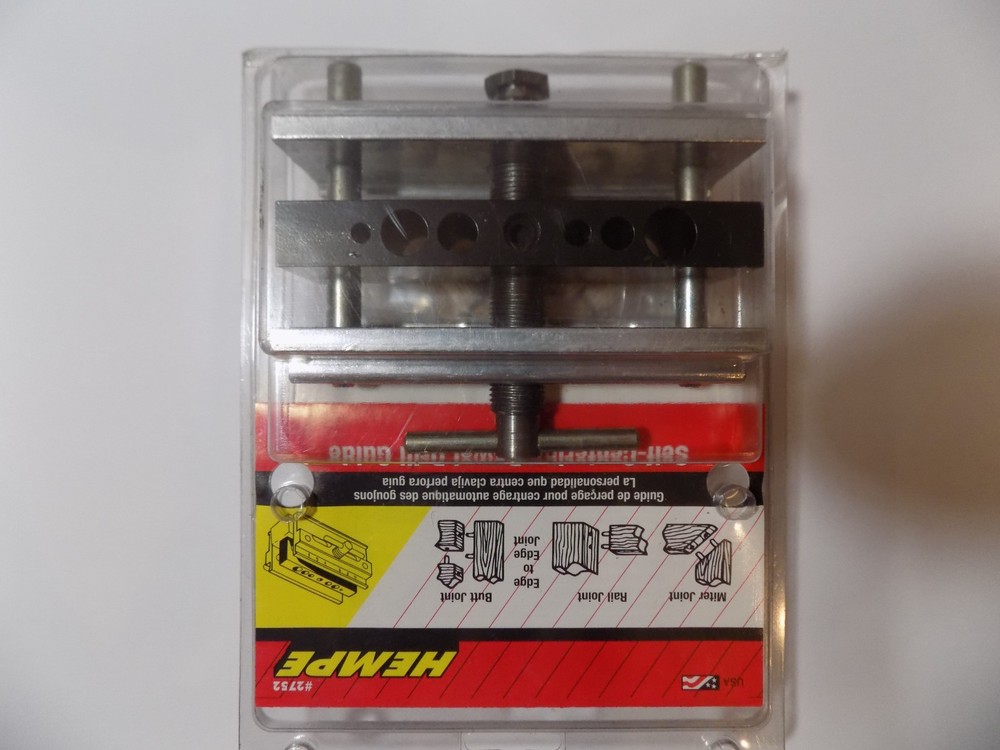 Hempe #2752 Self-Centering Dowel Drill Guide
