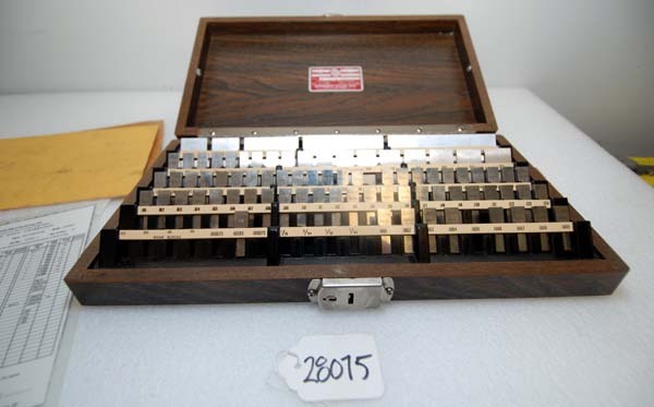 Webber RS84A1 Gage Block Set (Inv.28075*)