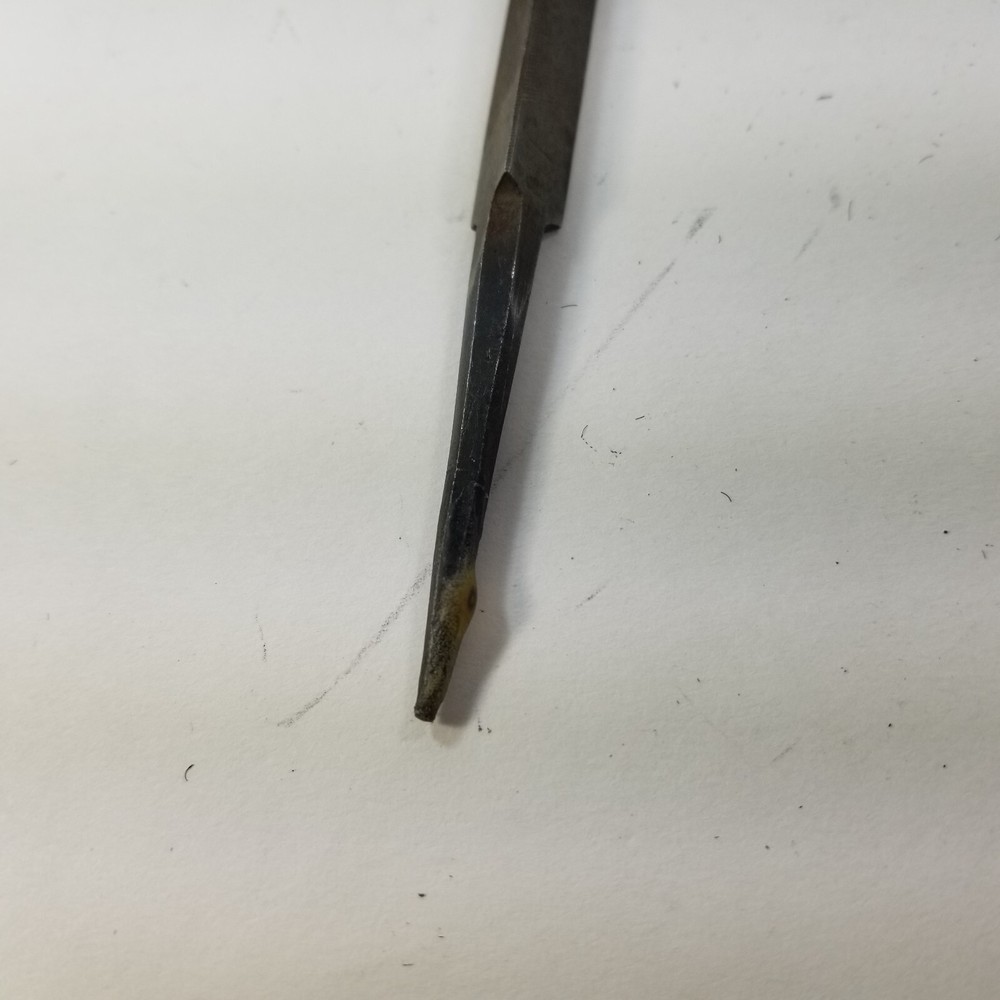 Antique Vintage Disston Triangular File Tool