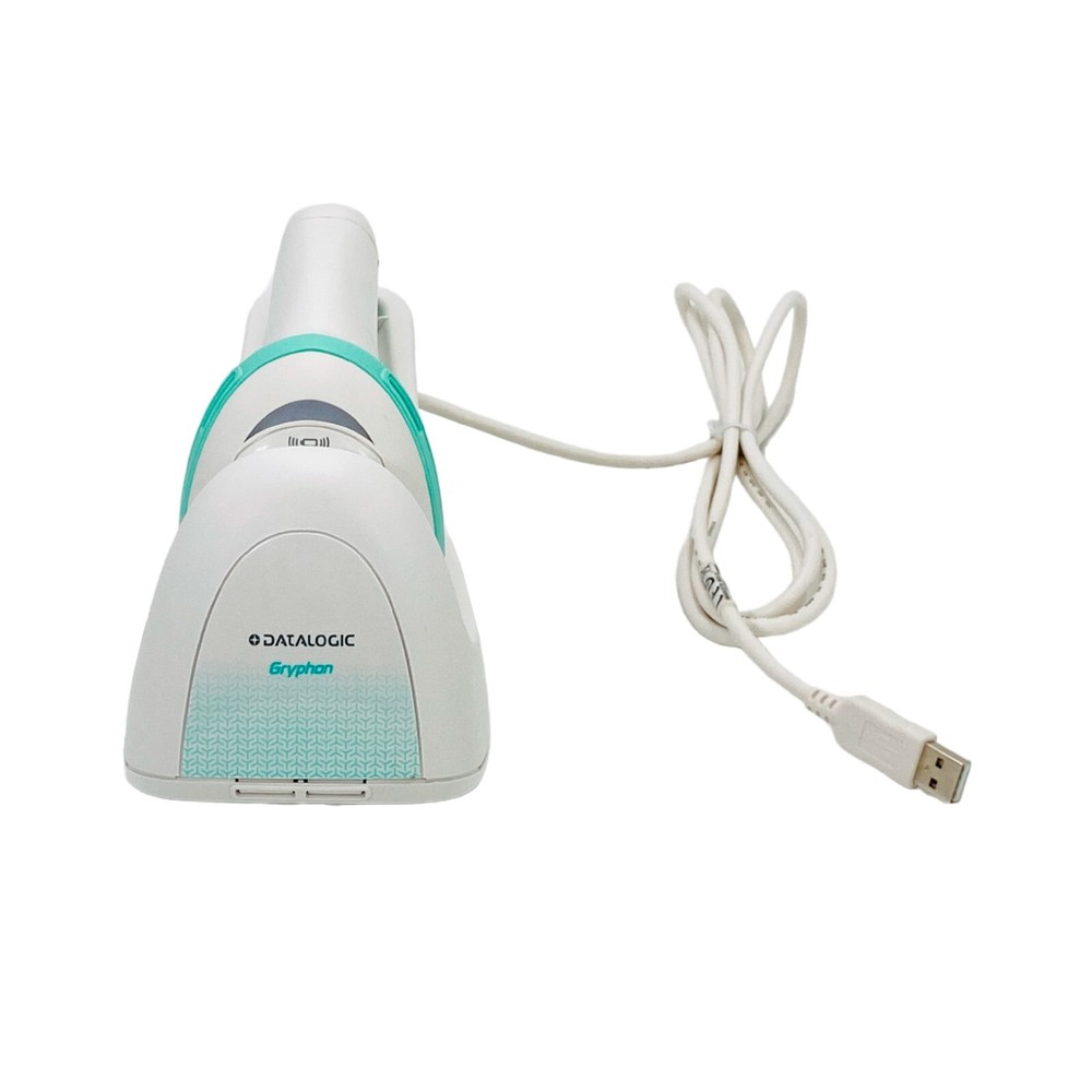 Go Wireless, Go Efficient Datalogic GBT4500 Barcode Scanner With Base. Tested 🔥