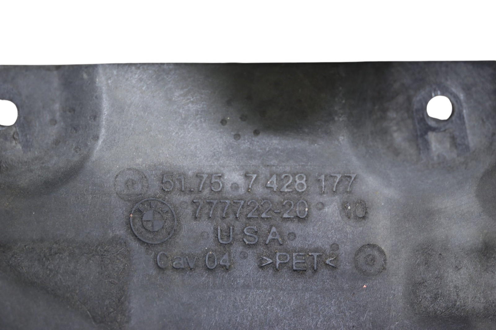 BMW M340i M440i G20 G22 Front Lower Splash Shield Set 2020 - 2026 OEM