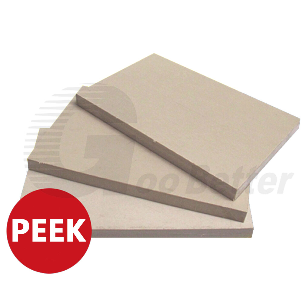 PEEK Sheet Polyetheretherketone Engineering Plastic Plate High Temp 2-10mm Thick