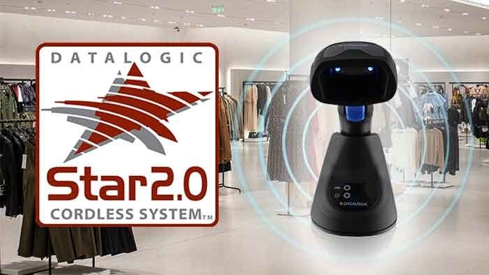 Datalogic QBT2500-BK-BTK1 1D/2D Barcode Wireless Bluetooth Scanner USB Kit