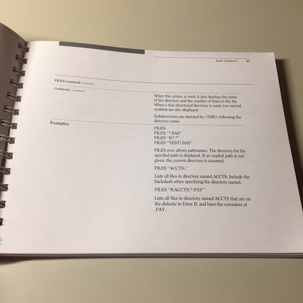 Vintage 1985 COMPAQ MS DOS & BASIC Version 3 Manuals VHTF