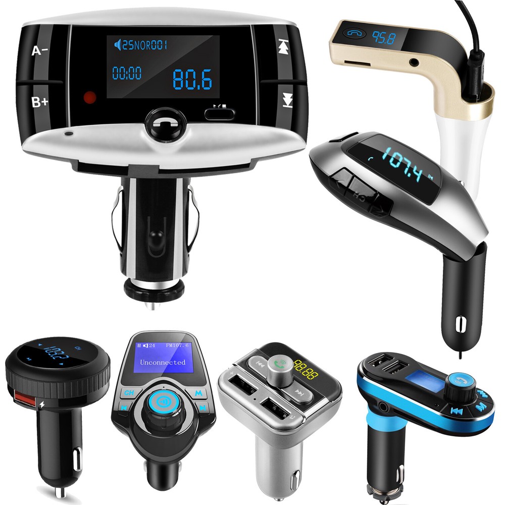 Car Wireless FM Transmitter MP3 Player Hands free Radio Adapter Kit USB Charger