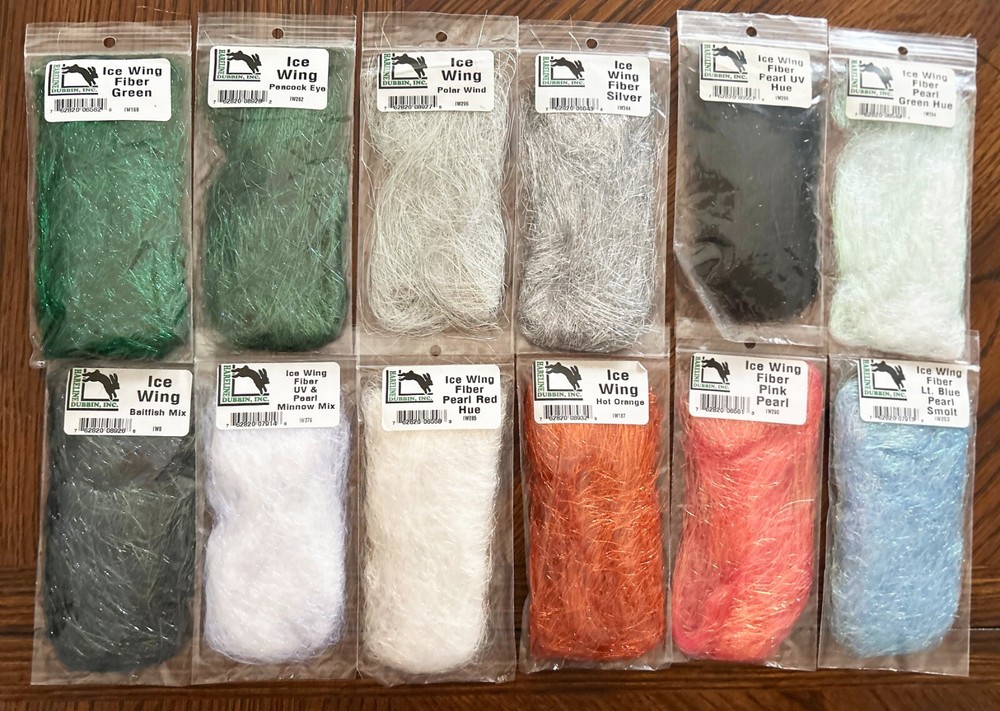 Ice Wing Fiber - Hareline