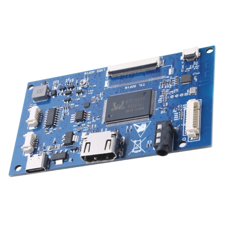 Touchable Panel Board 7" 8" 40pin LCD Screen Driver Board Controller Mainboard