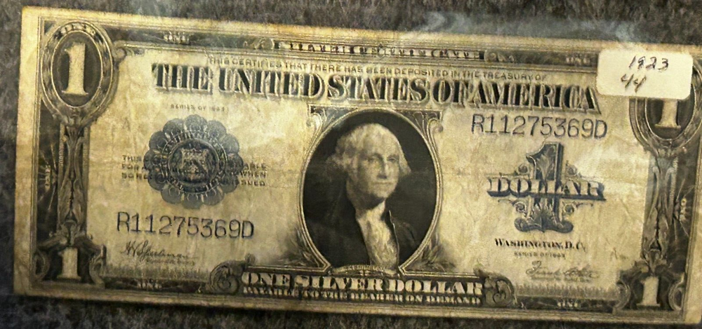1923 $1 Silver Certificate Blue Seal