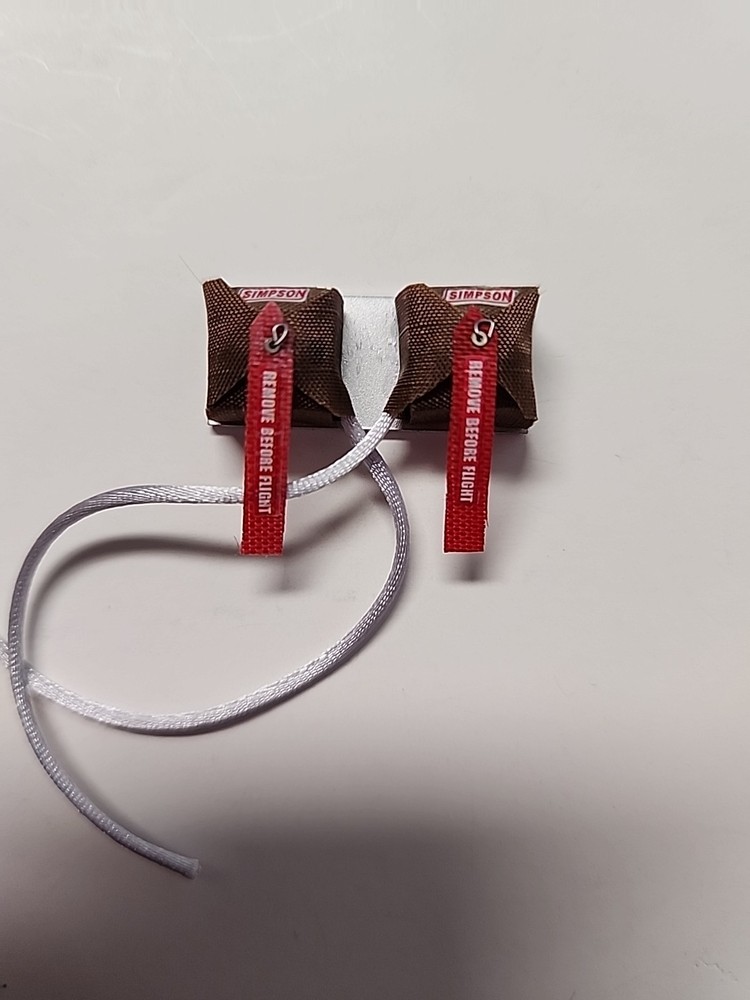 1/24 SCALE DOUBLE BROWN SIMPSON DRAG CHUTE