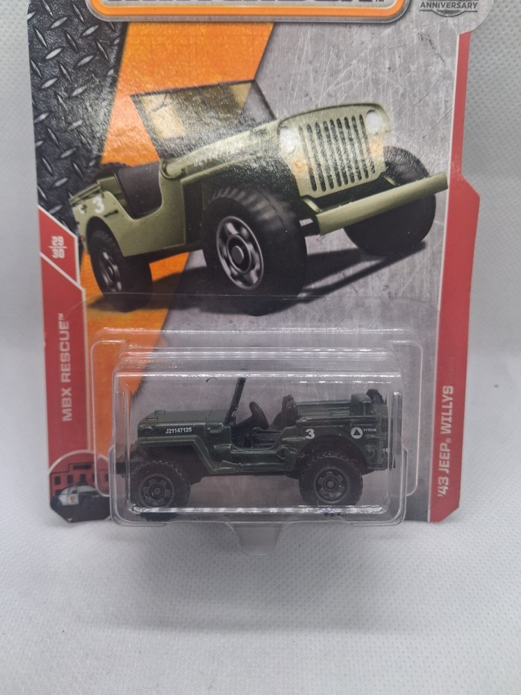 Matchbox '43 Jeep Willys -Green