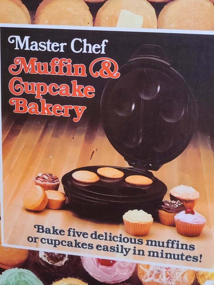 NEW IN SEALED BOX Master Chef•Muffin & Cupcake Bakery•Maker•Model 2401