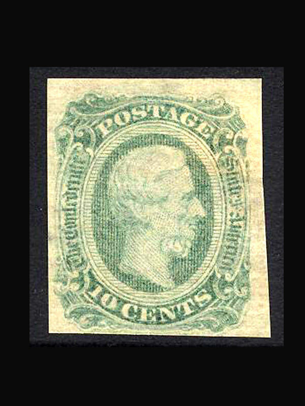 USA Stamp/Confederate States/Regular Issues -Mint OG & H, VF S#12e corner old hi