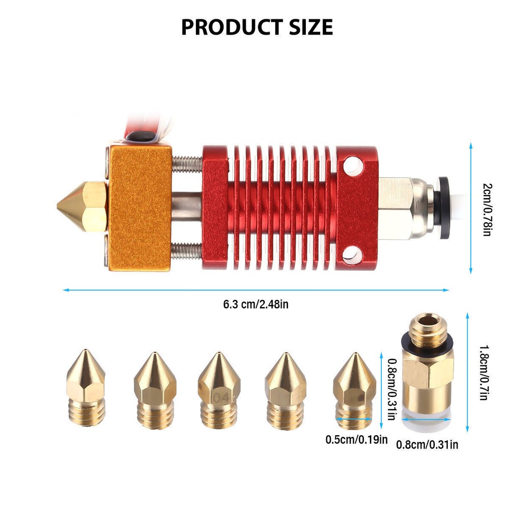 For Creality Ender-3/3PRO/5/5PR 3D Printer Upgrade Extruder Assembled Kit