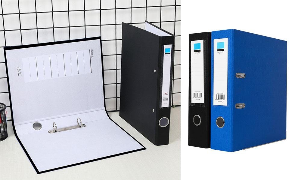 2-Ring Binder A4 Thickened 2-Ring Office Binder Folder Documents Ring Binder