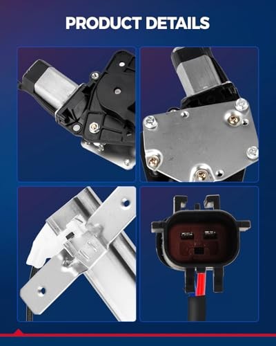 741-649 Power Window Regulator with Motor Front Left Driver Side Replacement