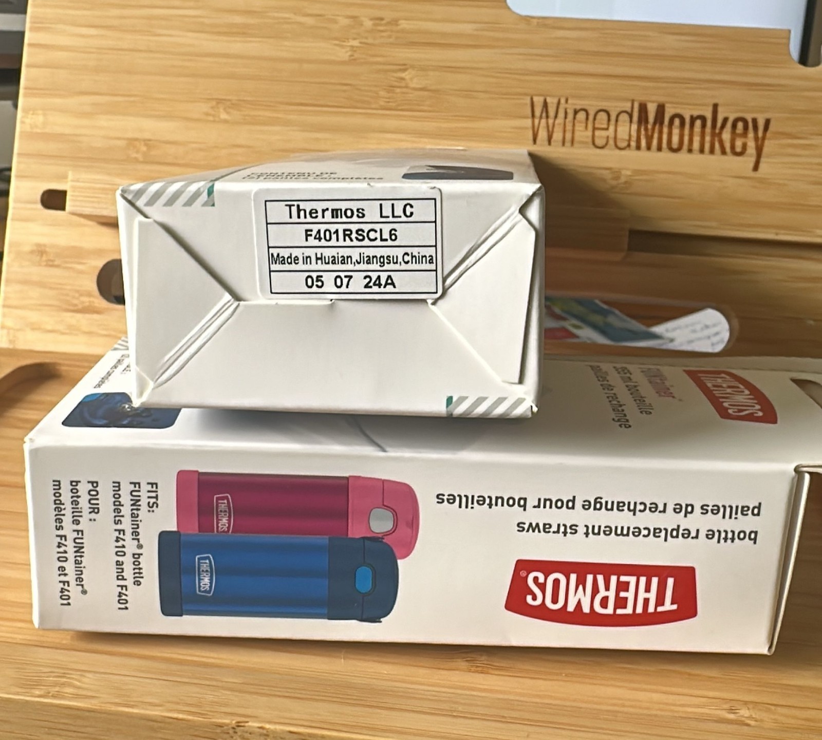 Thermos Replacement Straws for 12 Ounce Funtainer Bottle, 2 Pack, Clear