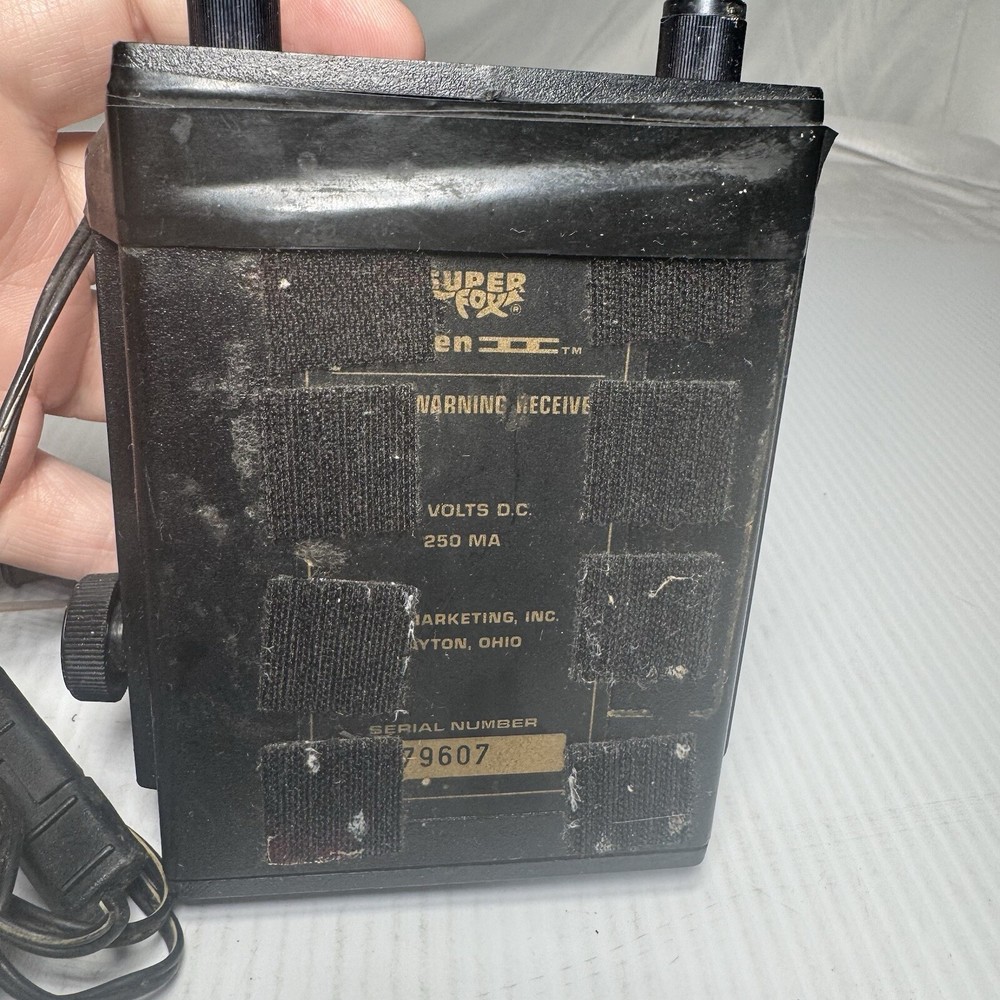 Super Fox Vixen II 2 Superheterodyne Radar Detector untested
