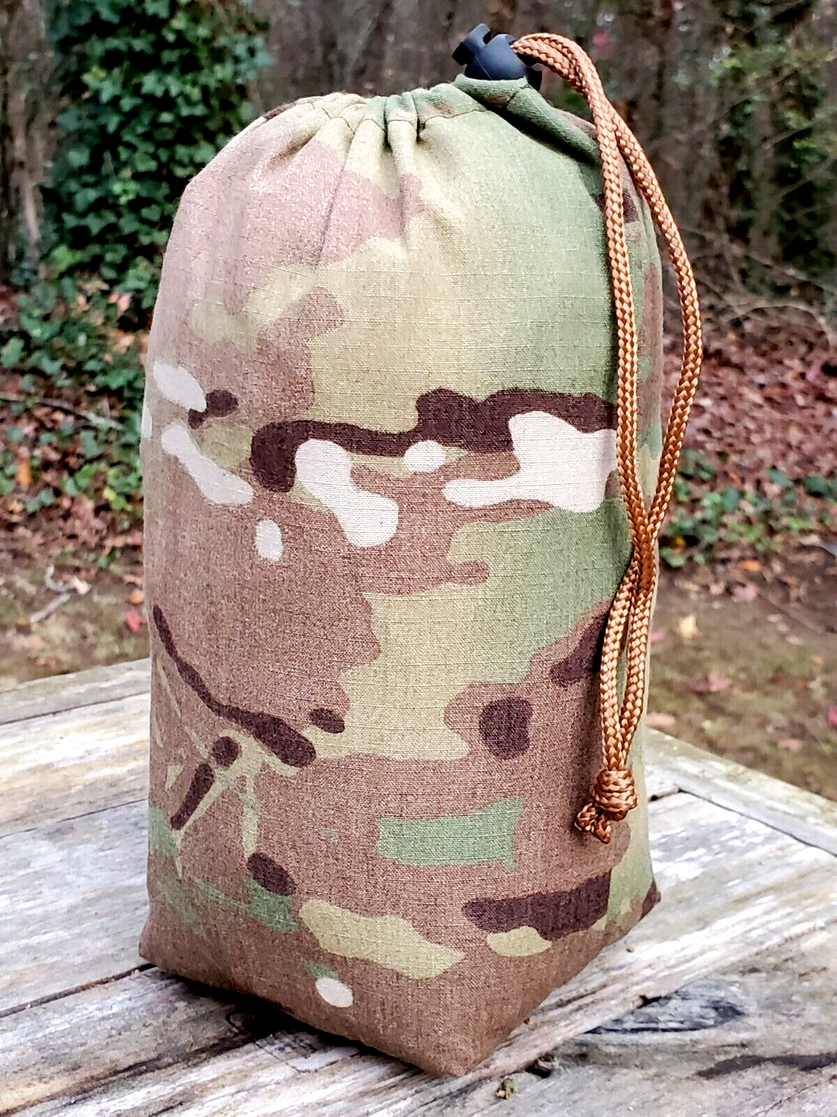 9x4" Heavyduty Ripstop 300D Nylon MULTICAM camping Stuffsack Bag Pouch