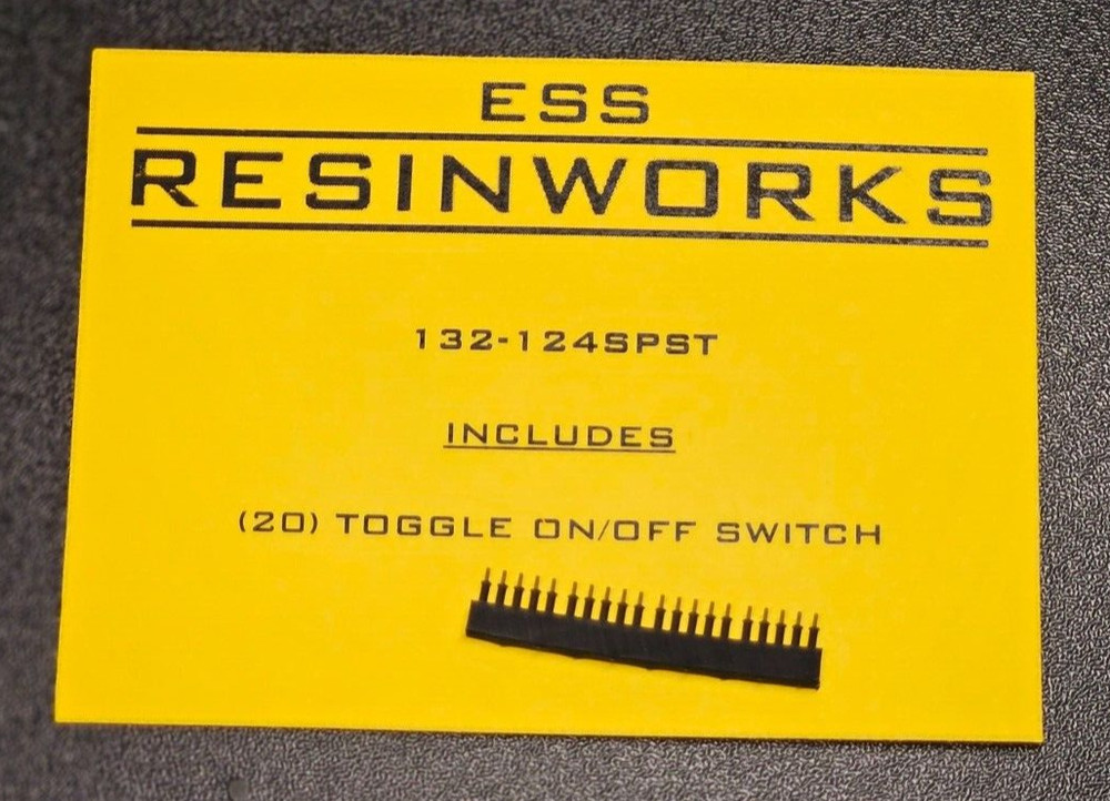 1/16 SCALE TOGGLE SWITCHES ESS RESINWORKS