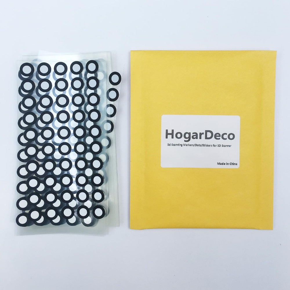 800 pcs 6mm 3D Tracking Dots Reference Point Markers for 3D Scanning,Diffuse ...