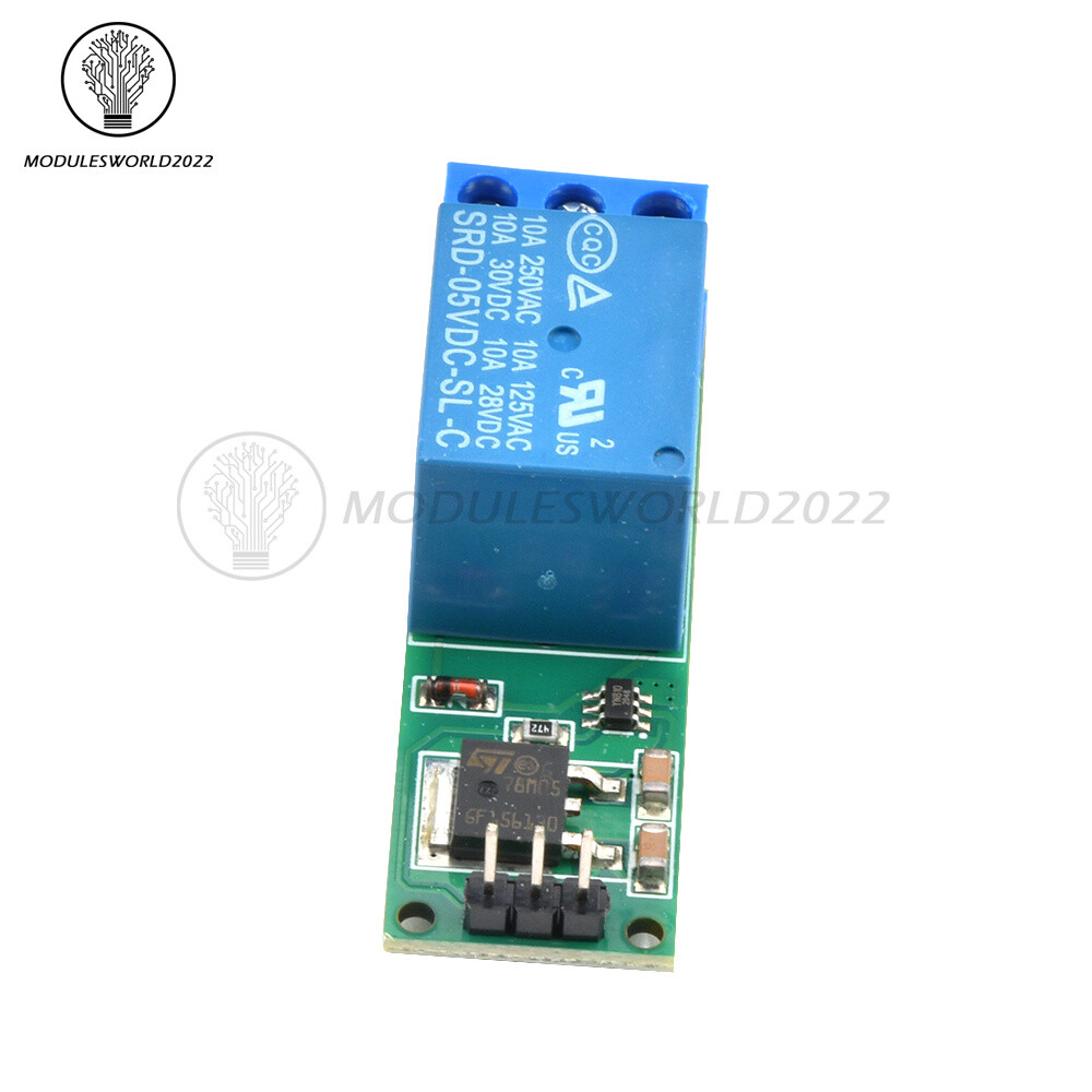 10PCS 6-24V Flip-Flop Latch Relay Bistable Self-Locking Low Pulse Trigger Module
