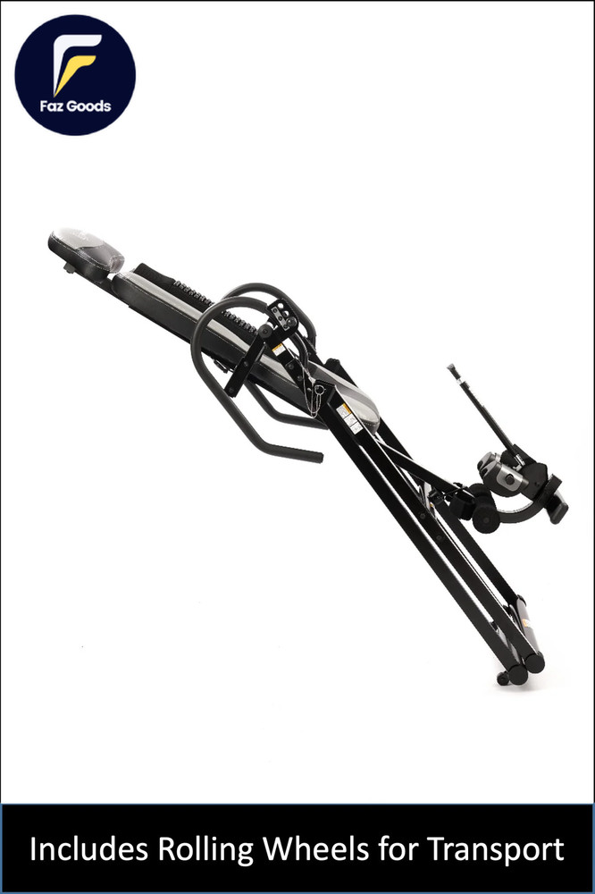 Inversion Table For Back Pain Relief W/ Adjustable Angles & Lumbar Pad Foldable