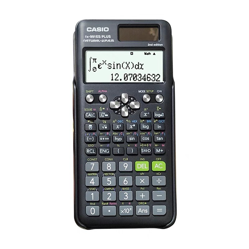 CASIO FX-991ES Plus Functional Scientific 10+2Digit Calculator Student Engineer