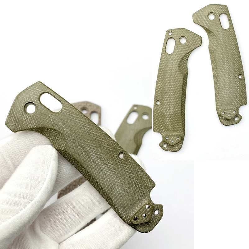 1 Pair Custom Micarta Handle Scales Patch for Benchmade North Fork 15031 Knife