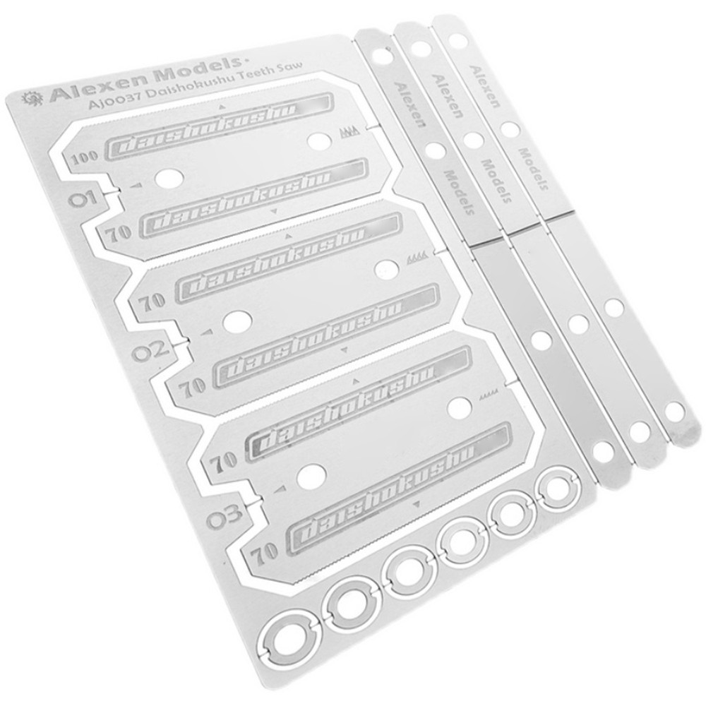 Metal Etching Saw Blade Set Model Plate Cutting Separating Tool For Gundam
