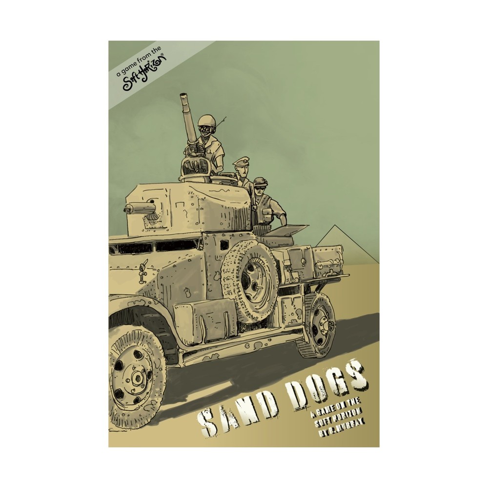 VSCA Publishing Sci-Fi RPG Sand Dogs VG+