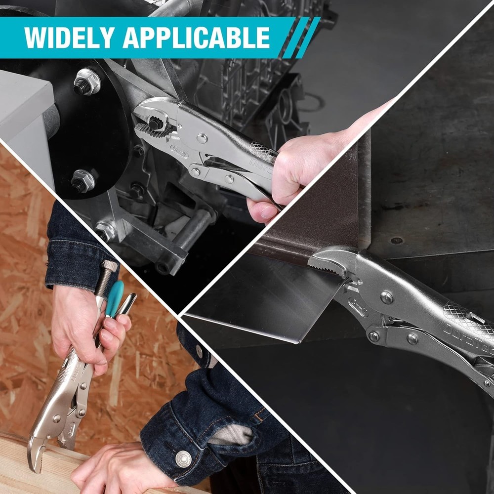 LP10WC Locking Pliers With Wire Cutter 10