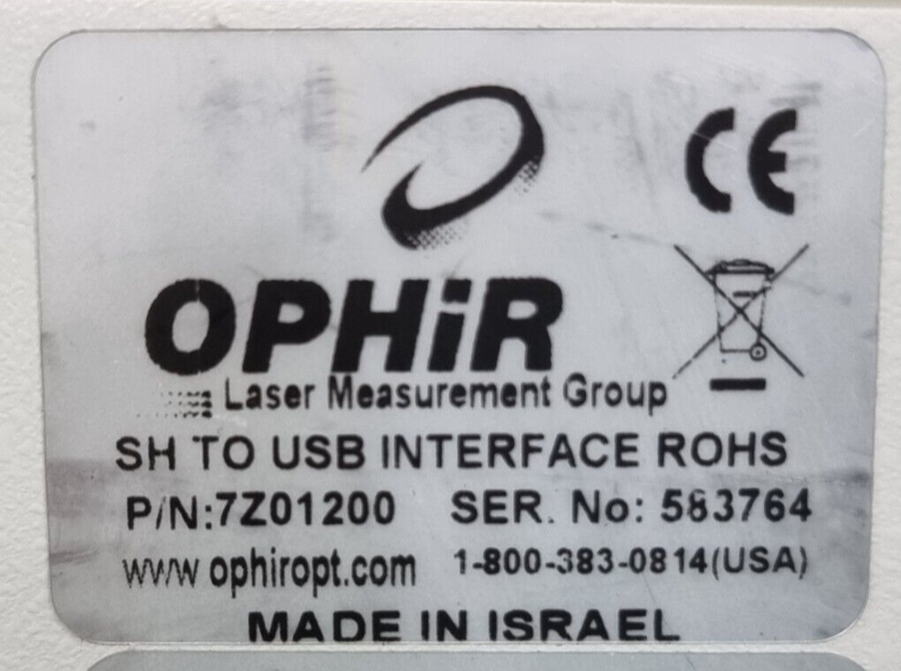 OPHIR 7Z01200 Smart Head To USB Interface