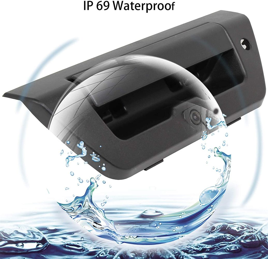 Tailgate Handle Backup Camera w/ wire for 2015-2018 Ford F-150 FL3Z9943400BA