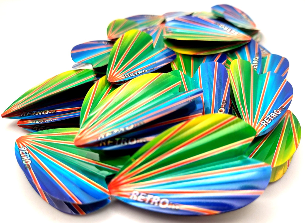 Dart Flights DartsClearance STRONG "RETRO" 10 Set /30pcs value pack