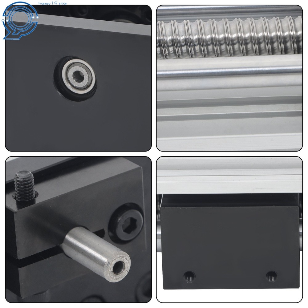 Sliding Table Linear double-track Module 100mm Ballscrew SFU1605 Motion Stage