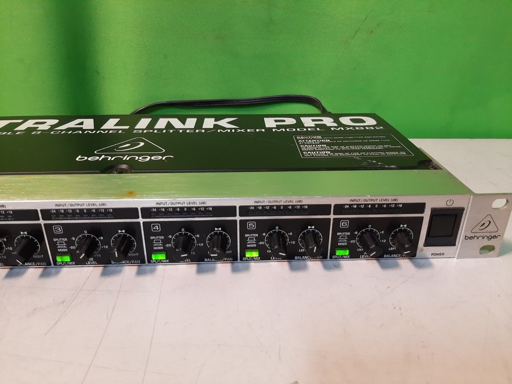 Behringer Ultralink Pro MX882 Microphone Mixer Splitter