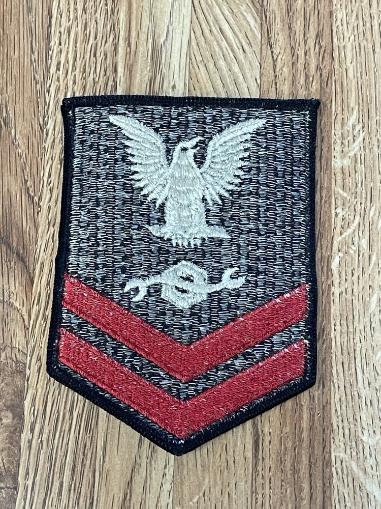 US Navy Construction Mechanic Petty Officer First Class Patch