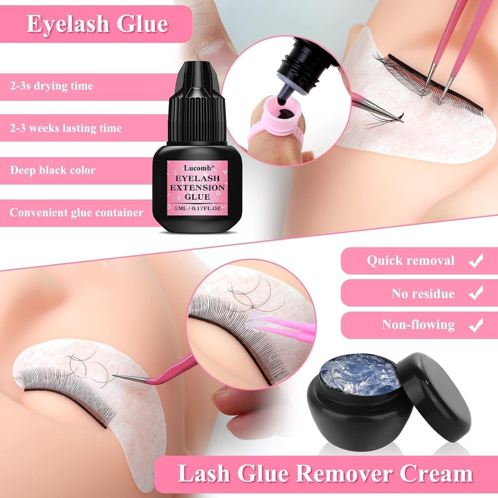 Complete Eyelash Extension Practice Kit