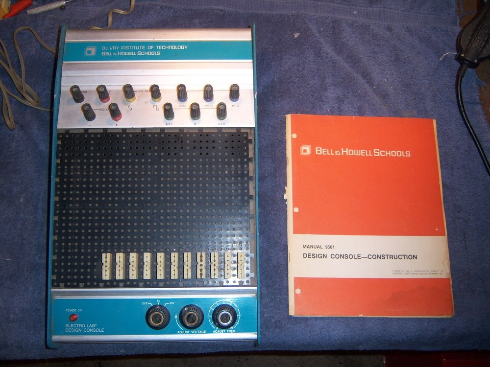 Design Console - Bell and Howell Schools untested