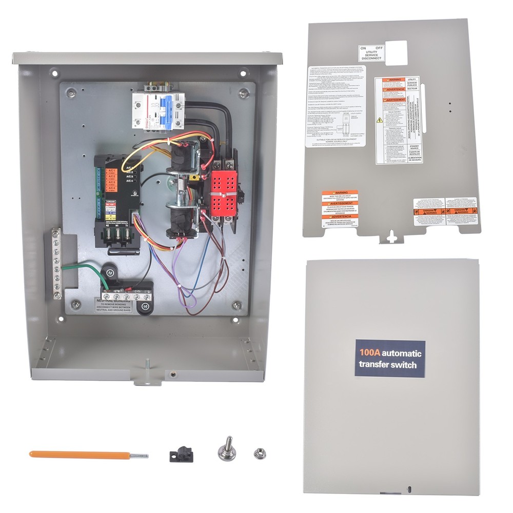 100 Amp 120/ 240V Single-Phase Generator Automatic Transfer Switch RXSW100A3