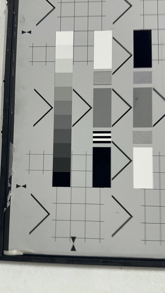 Ikegami Auto Setup Chart (With Gray Scale) CPU-300