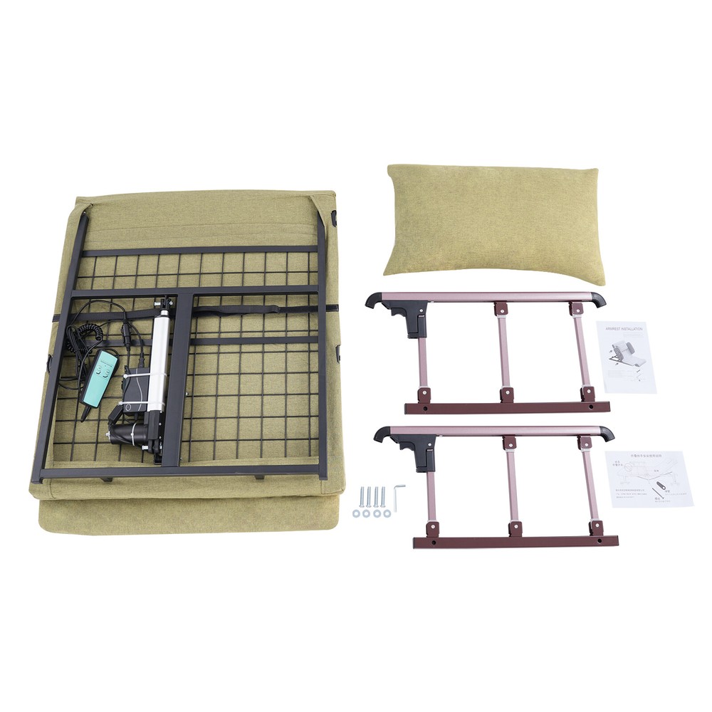 Electric Adjustable Bed Backrest for Elderly with Easy Remote Control