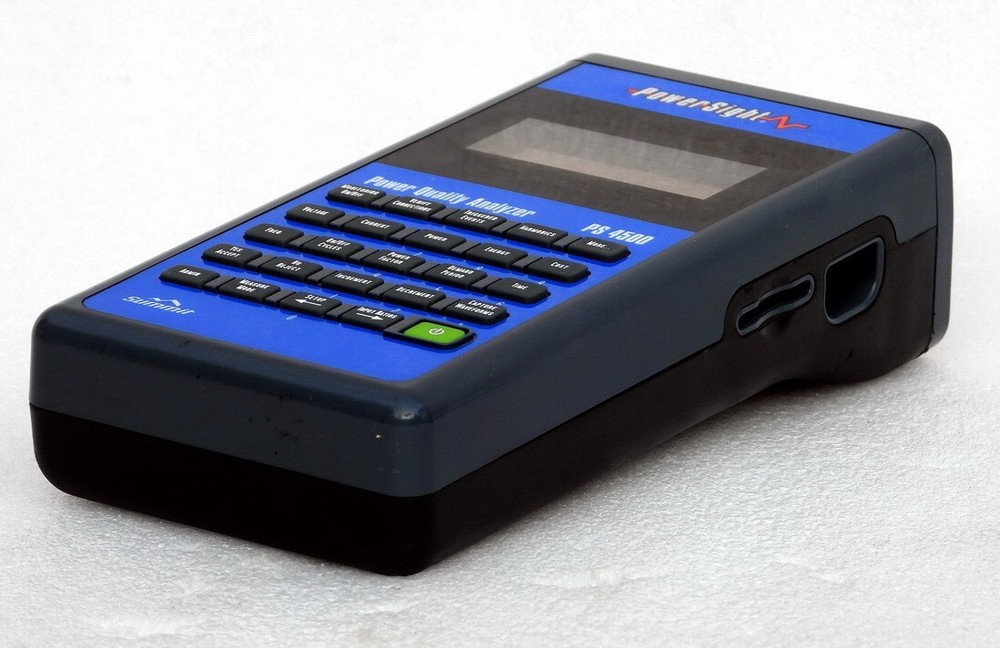 POWERSIGHT MODEL PS4500 DIGITAL PORTABLE REMOTE OPERATED POWER QUALITY ANALYZER